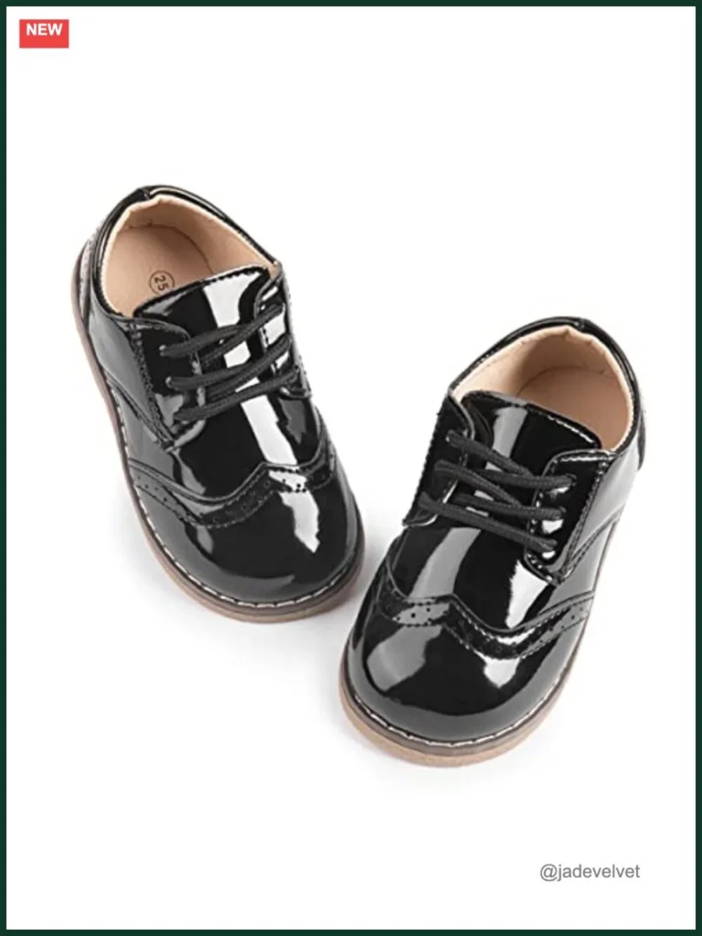 Kids Oxford Dress Shoes Faux Leather Lace-Up Formal Casual School Uniform